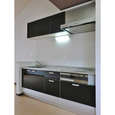 【キッチン】 | ラフィネ小松B棟 | 使いやすいキッチンです