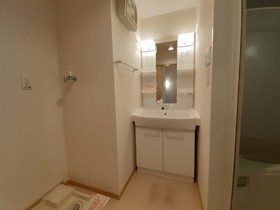 【洗面所】 | サンハイツ北六甲参番館 | 使いやすい洗面所です