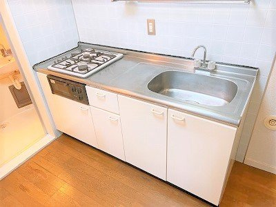 【キッチン】 | レオパレスドメーヌ | きれいなキッチンです