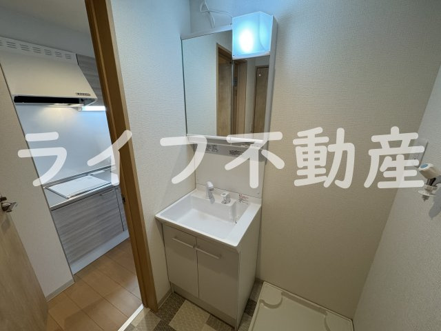 F+style大蓮北3号館の独立洗面台|独立洗面化粧台が付いています