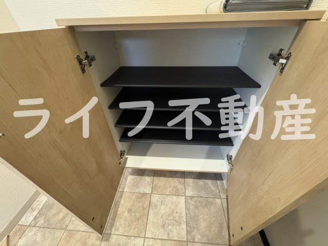 F+style大蓮北3号館の収納|大きなスペースがあり、収納には困りません