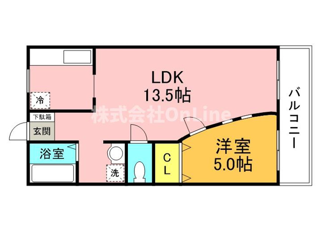 【間取り】 | セブンコーポ志紀