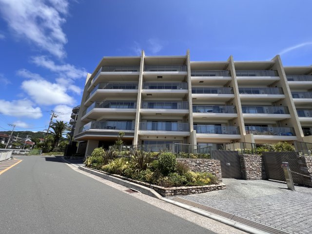 海一望！デュオヒルズ秋谷　2階の外観|陽当良好