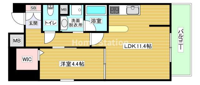 【間取り】 | ロイジェント玉川