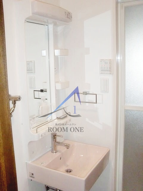 ロワール清川の洗面所|洗面台です。