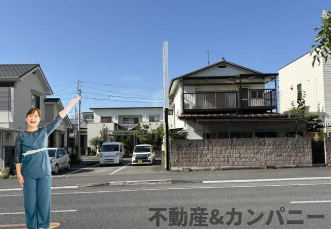 松山市枝松３丁目の売地の外観|落ち着いた雰囲気の外観です