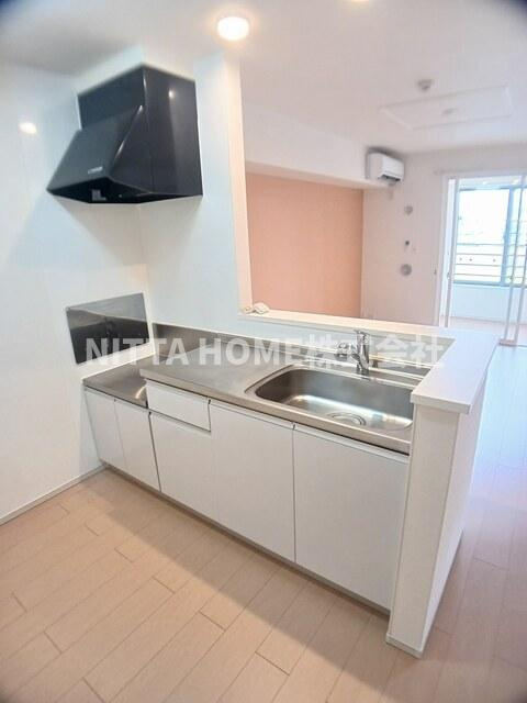 ラーンドゥイシのキッチン|キッチンは人気の対面型キッチンです★