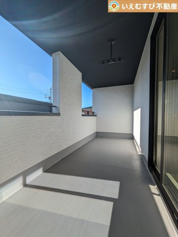 GRAFARE　小川町小川のバルコニー