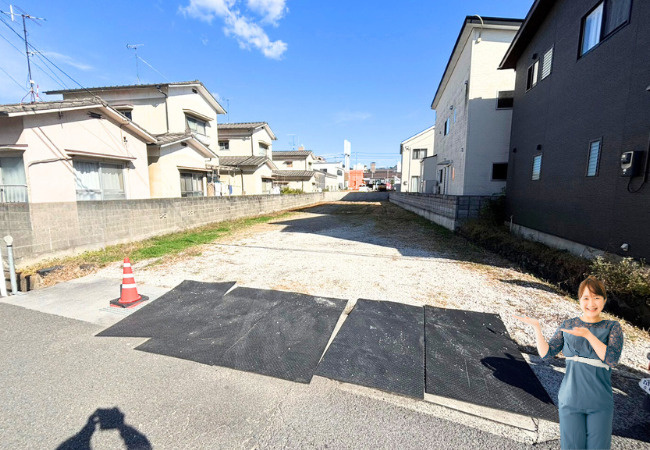 松山市東長戸４丁目の売地の外観|落ち着いた雰囲気の外観です