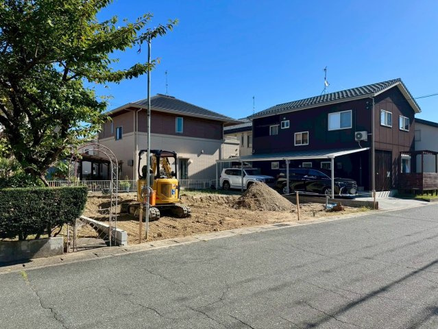 野洲市大畑　新築戸建ての外観|2025年10月撮影