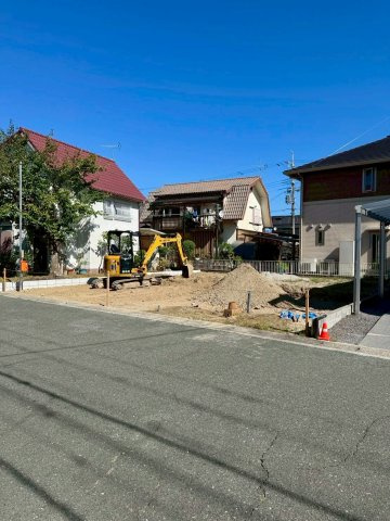 野洲市大畑　新築戸建ての外観|2025年10月撮影