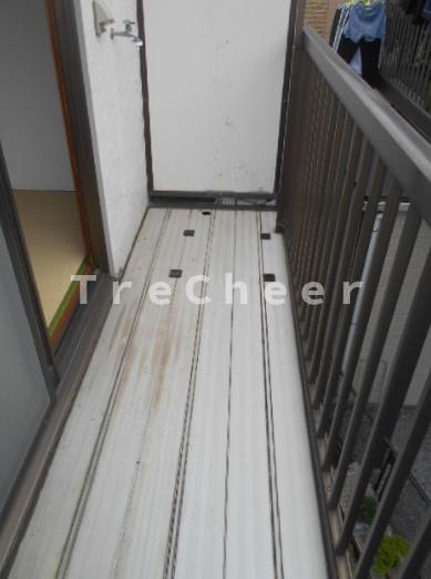 コーポ美鈴のバルコニー