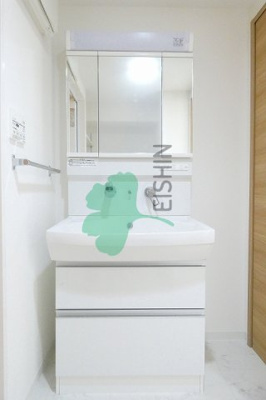 【洗面所】 | ホワイトアゲート博多 | シンプルで使いやすい洗面台です！