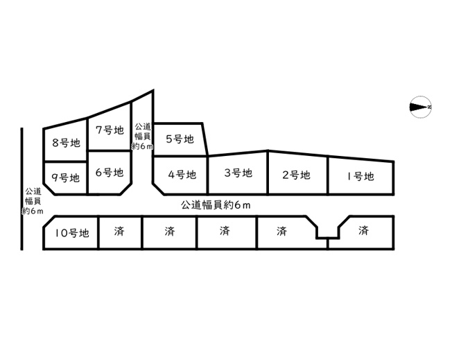 【区画図】 | Ts-land勝原区大谷／15区画