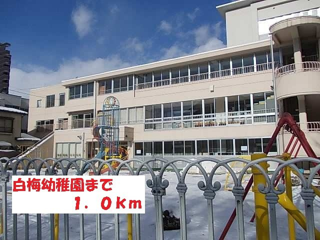 シャルマン　メゾンの周辺|白梅幼稚園まで1000m