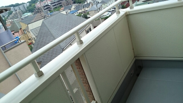 グランソレイユのバルコニー