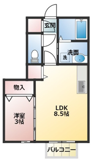 【間取り】 | レセンテ紫峰ヶ丘