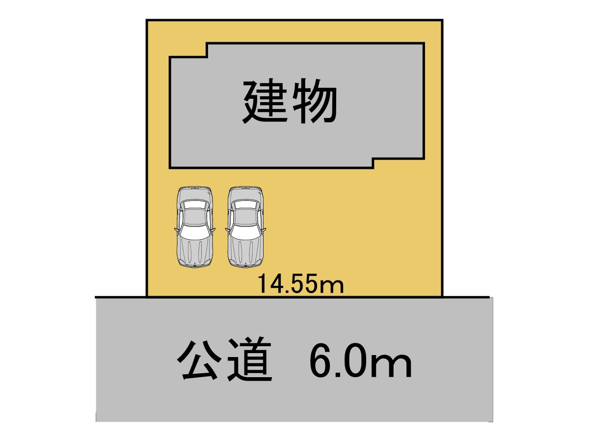 中古戸建　大垣市新開町　令和元年築の区画図