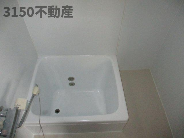 鏡島借家の浴室