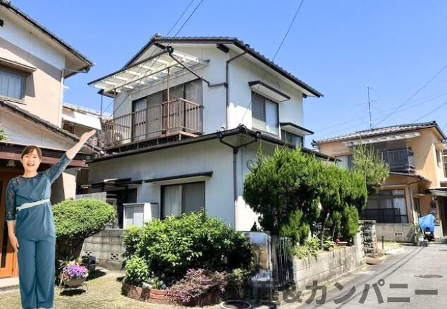 松山市小坂５丁目の中古一戸建の外観|外観は落ち着いています