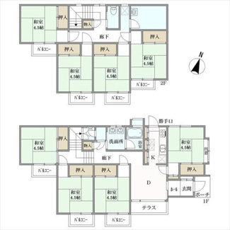  | 上高野北田町　土地【戸建としても◎】 | 上物間取り