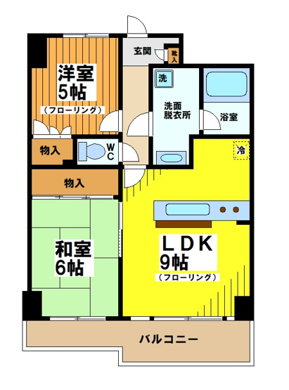 【間取り】 | アヴェニュー桜上水