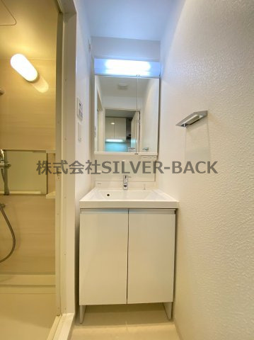 スプランディッド難波の洗面所