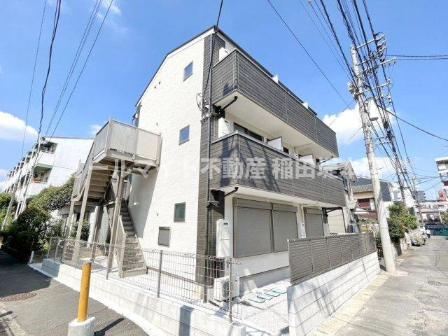 川崎市多摩区東生田１丁目のアパートの外観