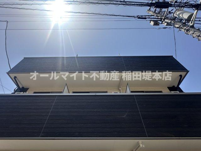 川崎市多摩区東生田１丁目のアパートの外観