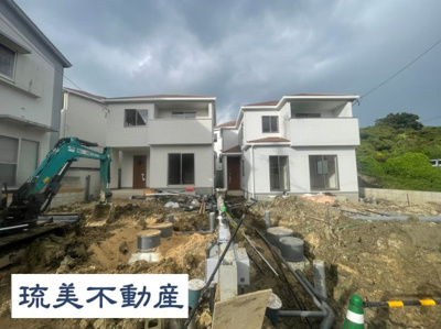 【外観】 | 南城市知念久手堅（全4棟） | ※2025.11.7撮影（C・D号棟）