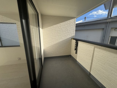 【バルコニー】 | 南城市知念久手堅（全4棟）A・B号棟 | A号棟　インナーバルコニー♪