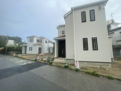 【外観】 | 南城市知念久手堅（全4棟） | ※2025.11.7撮影（A・B号棟）