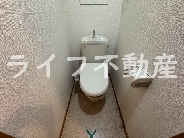 セイバリーレインのトイレ|落ち着いた色調のトイレです