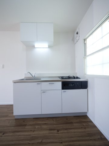 シルクハウス　Ａ棟のキッチン|※写真は別の部屋のものです。