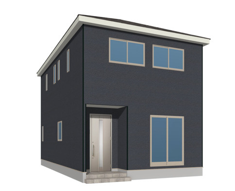 永吉2丁目　新築戸建ての完成予想図|パース