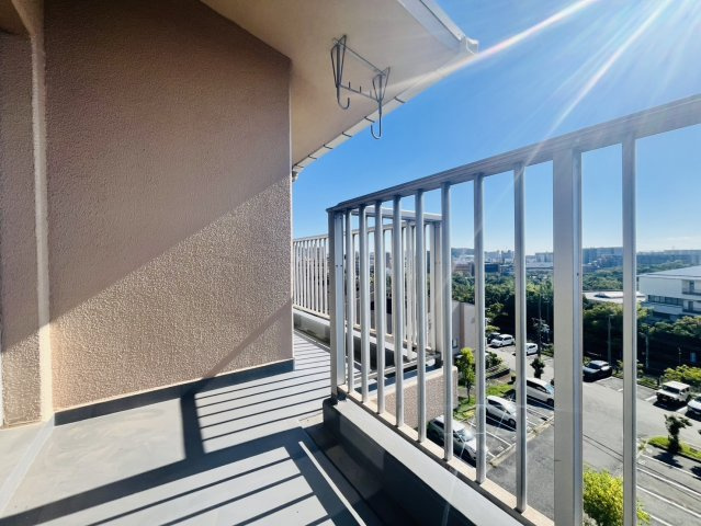 中落合第2住宅486号棟のバルコニー