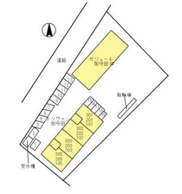 【区画図】 | トリヴァン加守田