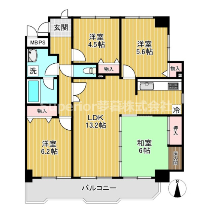 【中古マンション】コスモ大津