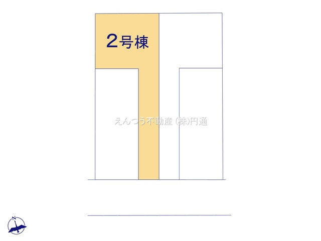 グラファーレ高根町2期の区画図