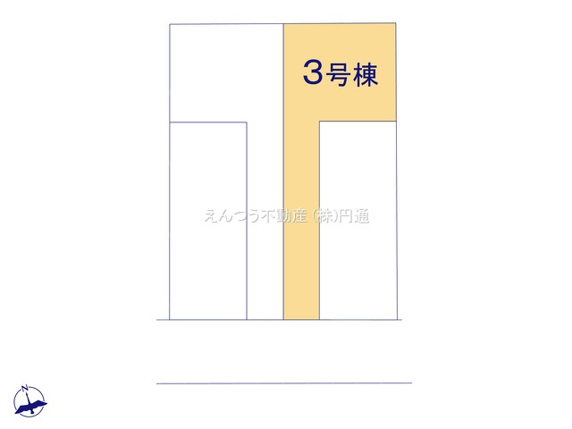 グラファーレ高根町2期の区画図