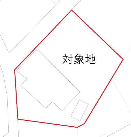 【土地図】 | 高砂市荒井町小松原4丁目　土地 | 約166.43坪です。