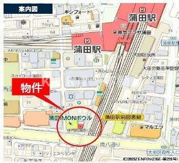 【地図】 | 井門西蒲田ビル |  