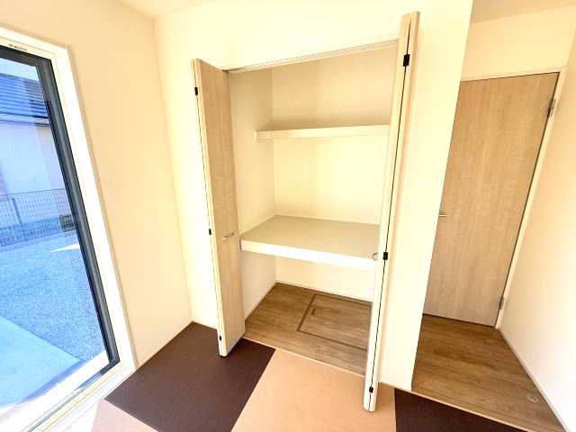 ブルーミングガーデン前橋市六供町3丁目　1号棟の収納|和室の収納スペースも豊富です