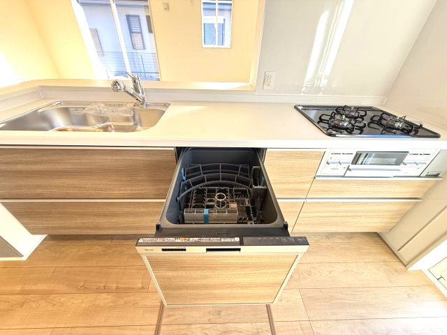 ブルーミングガーデン前橋市六供町3丁目　1号棟の設備|家事の時短になります！食器洗い乾燥機付きです！