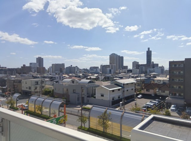 ローズハイツ夙川の展望|バルコニー眺望（南東側）