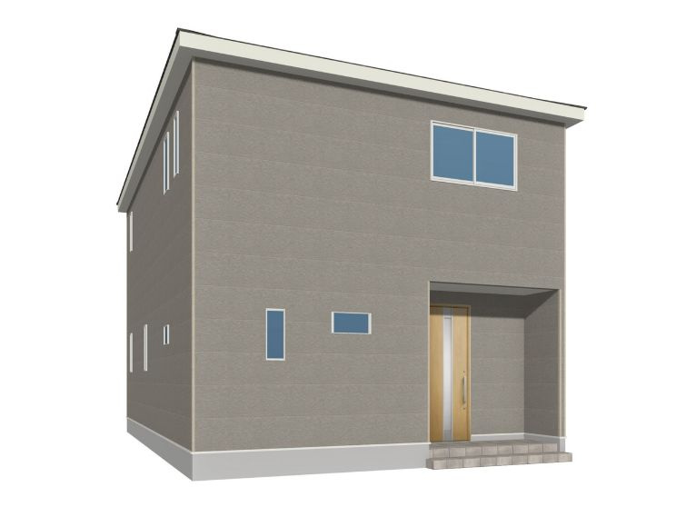 都城市上長飯町の新築一戸建の外観