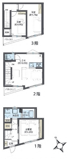 ザシエスタ武蔵藤沢グレシアーレの間取り