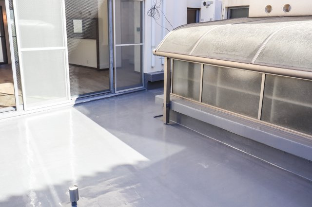 【バルコニー】 | 豊中市緑丘１丁目　一戸建 | ルーフバルコニーも日当たり良好♪