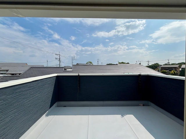 久留米市荒木町荒木15号地のバルコニー