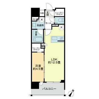 【間取り】 | デュオヒルズ那覇壺屋